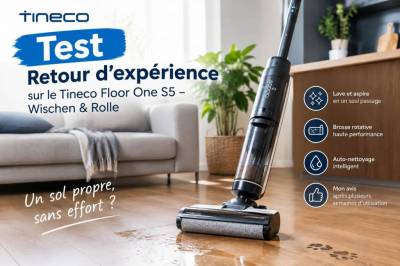 Test: retour dexpérience sur le Tineco Floor One S5 – Wischen & Rolle