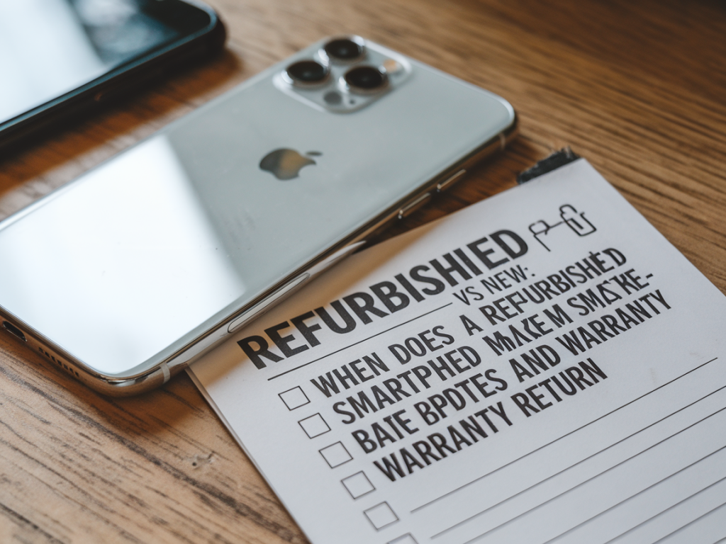 Refurbished vs. neu: wann sich ein erneuertes Smartphone lohnt – checkliste für akku, updates und rückgaberecht